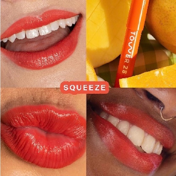 Tower 28 Bold Red-Orange Lip Balm NIB - Picture 4 of 5